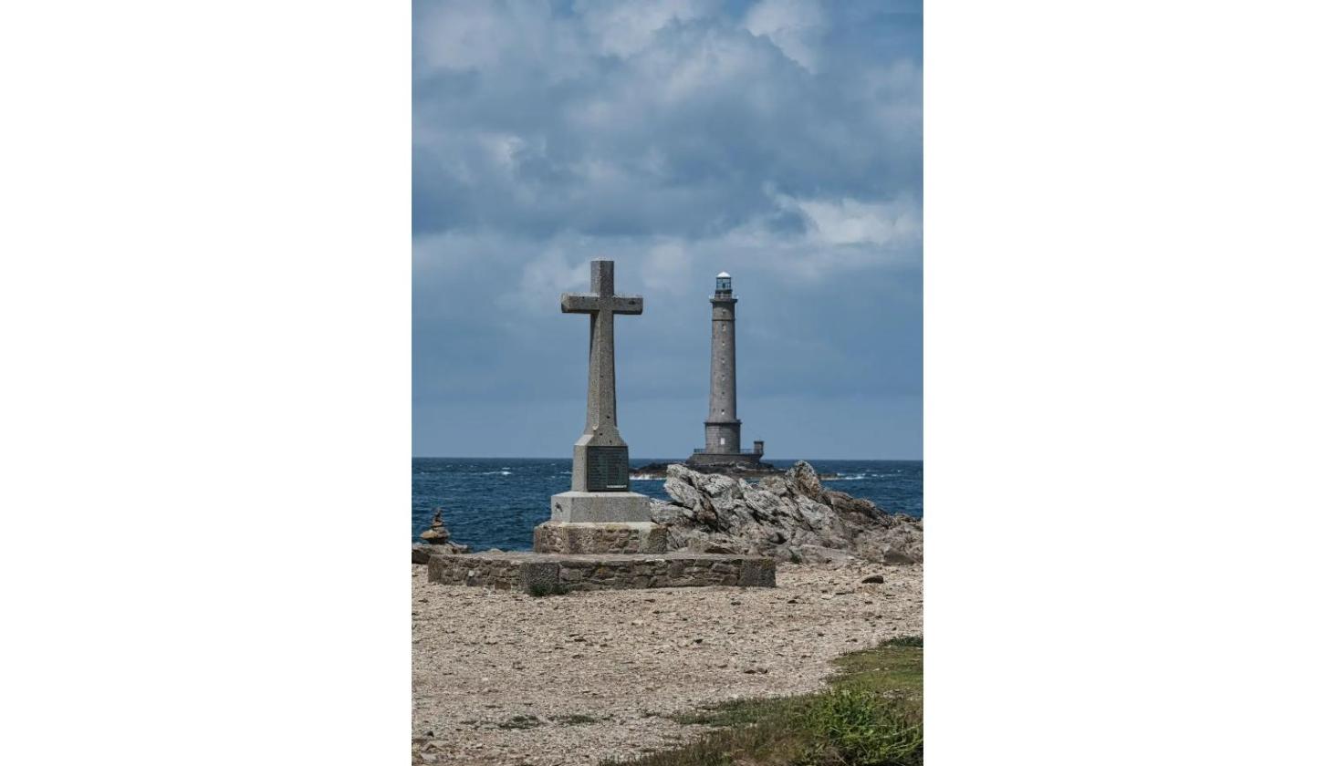 Lighthouse and cross